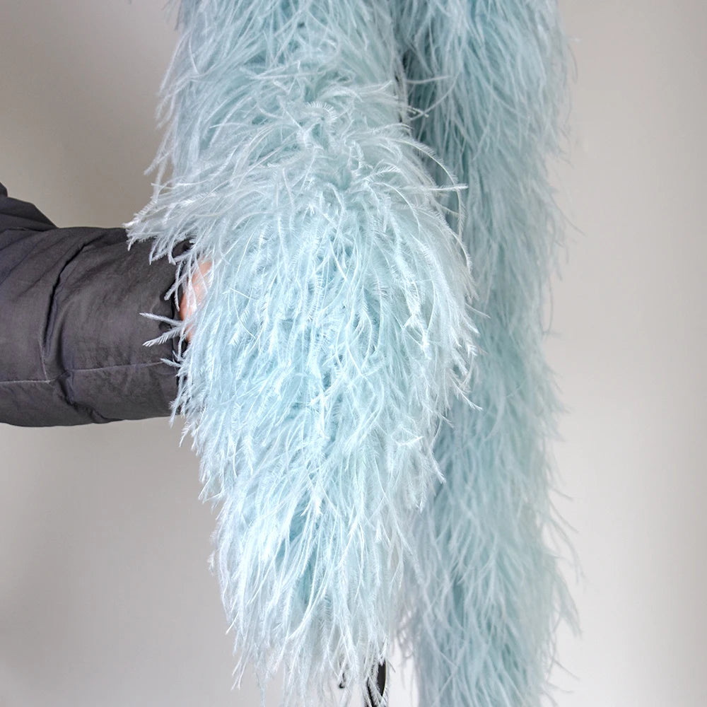 Ostrich Feather Trim Boa (1 Meter)