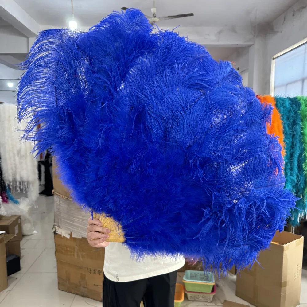 90CM Ostrich Feather Fans