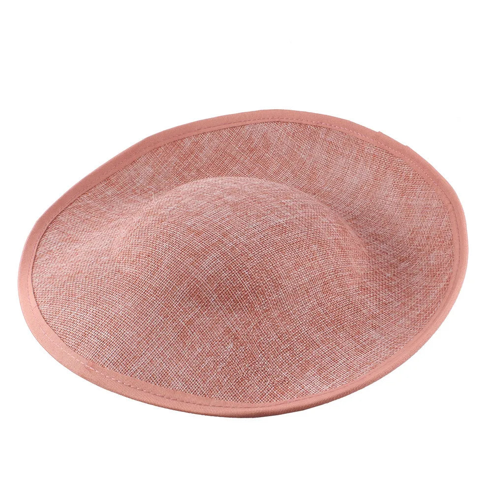 25cm Large Sinamay-Look Fascinator Base