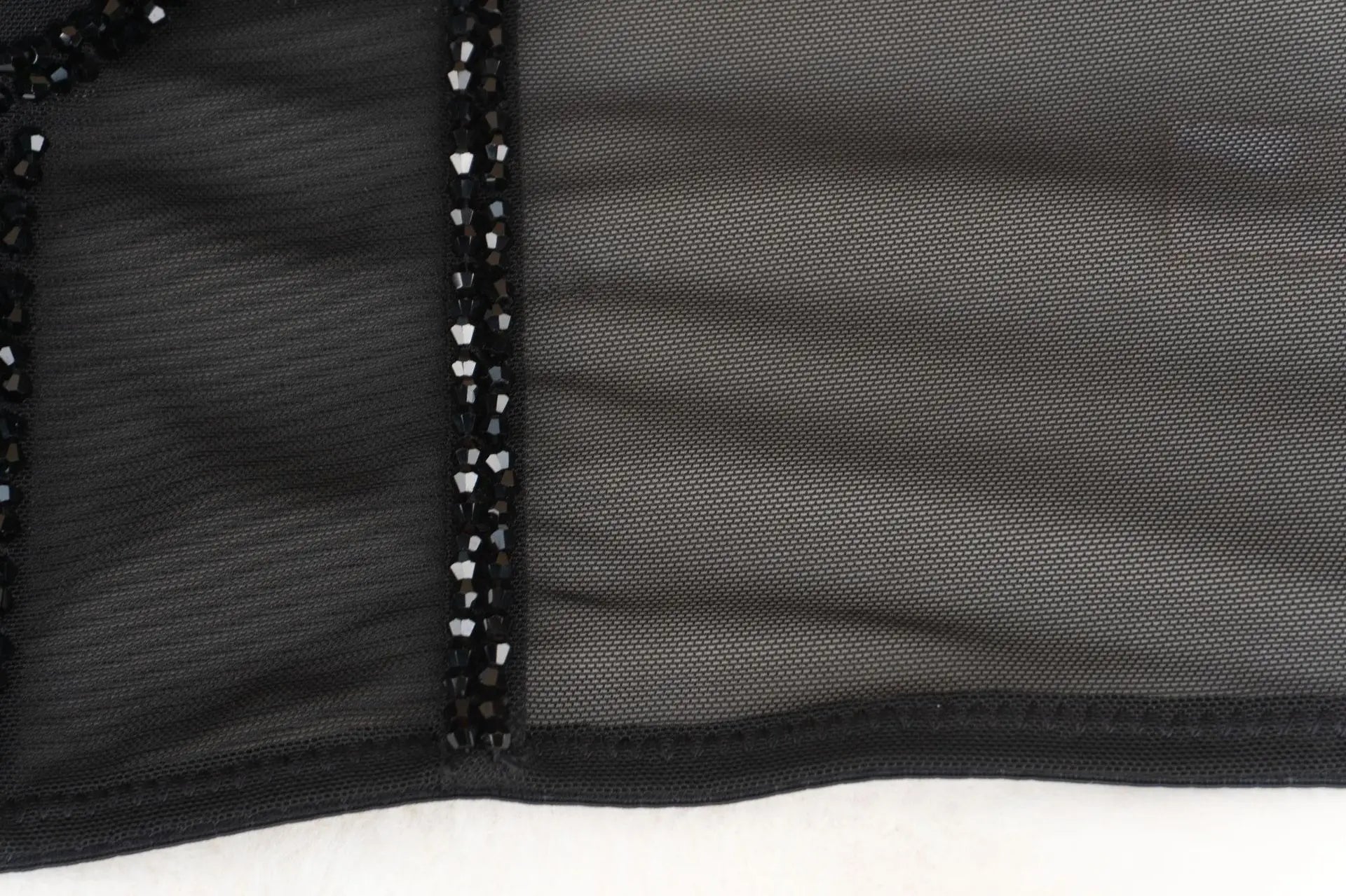 Pearl Beaded Bustier Corset Crop Top Push-Up Evening Party Camisole