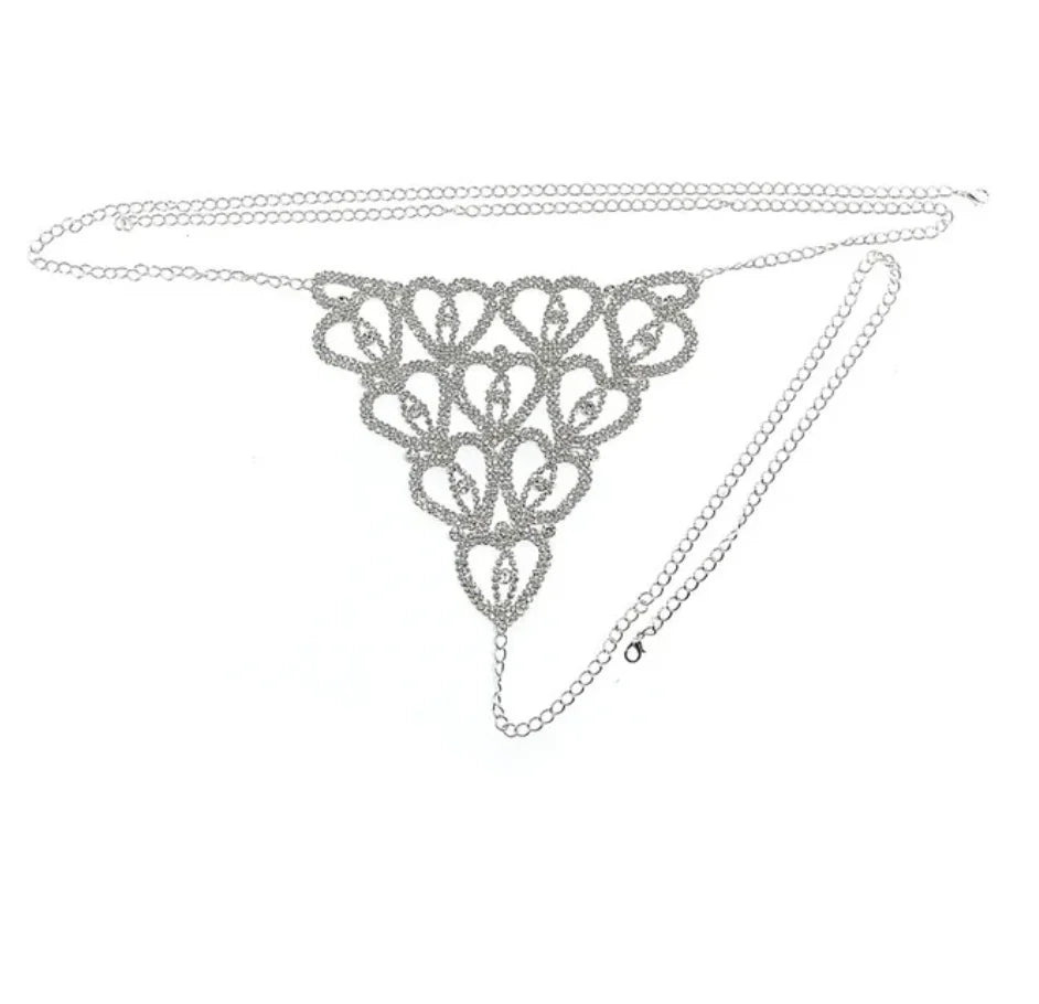 Crystal Thong Body Chain