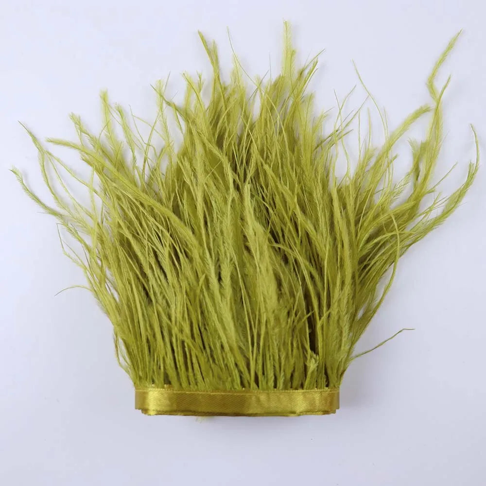Natural Ostrich Feather Trim & Fringe