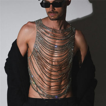 Crystal Chest & Bra Body Chain