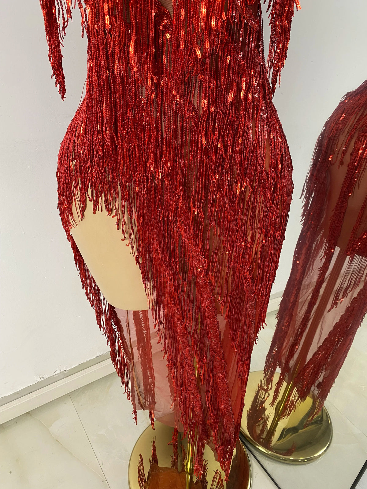 Vintage-Inspired Tassel Long Dress For Women
