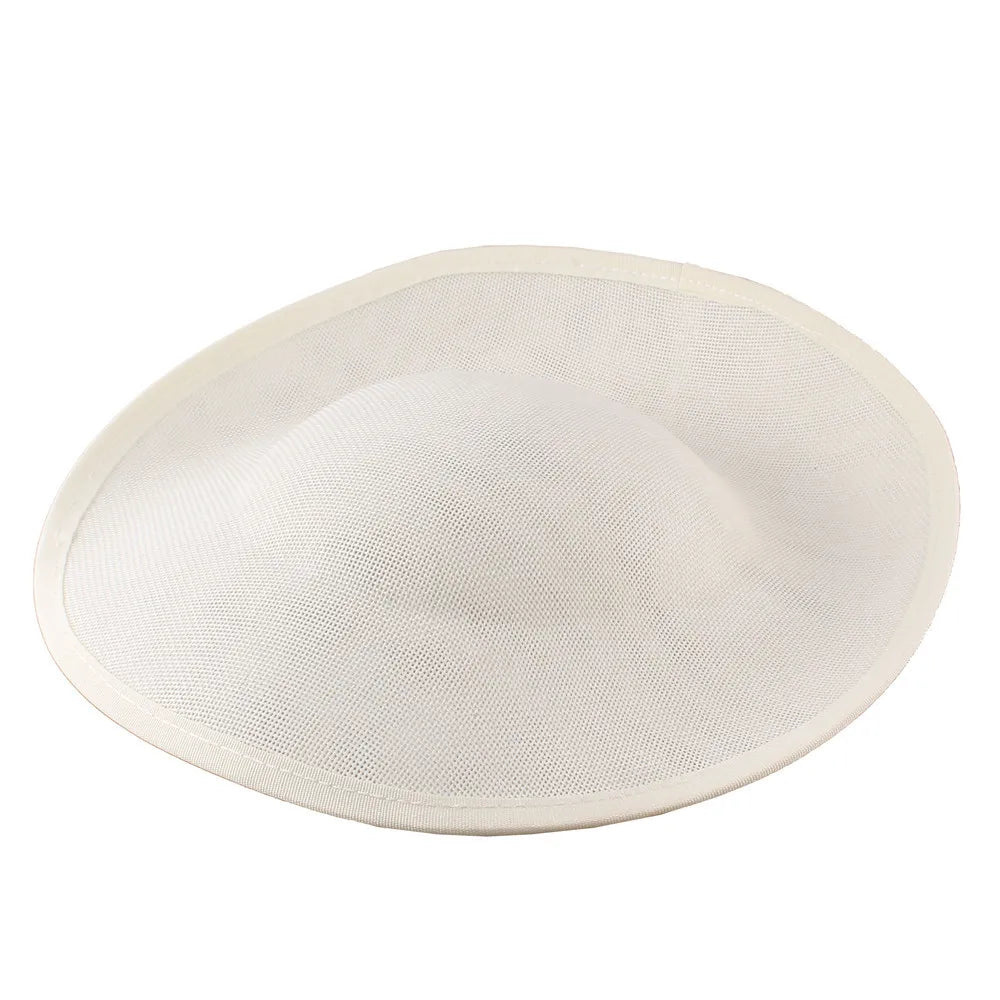 25cm Large Sinamay-Look Fascinator Base