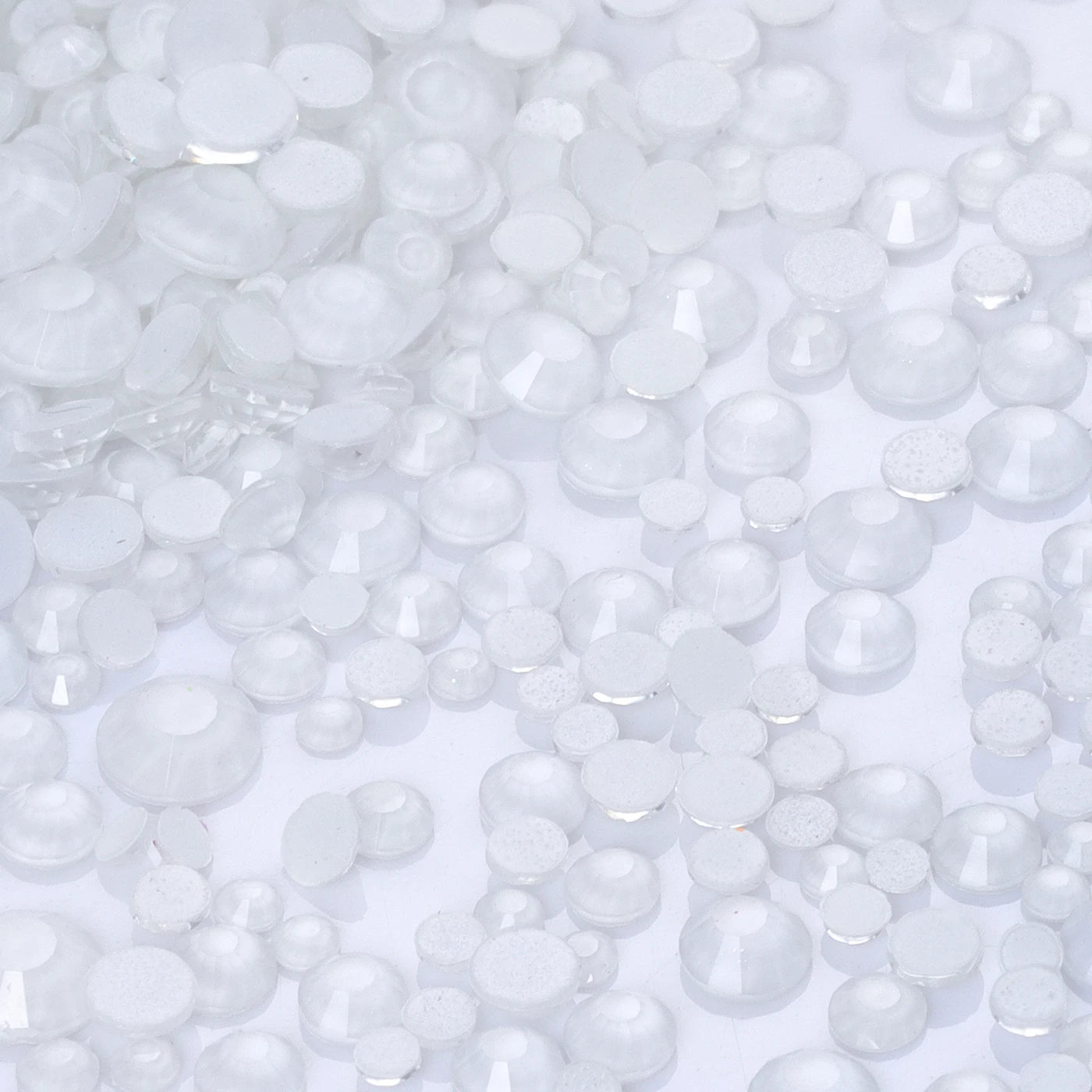 1440PC Mix Size SS6-SS20 Mocha Neon Glass FlatBack Non-Hotfix Rhinestones
