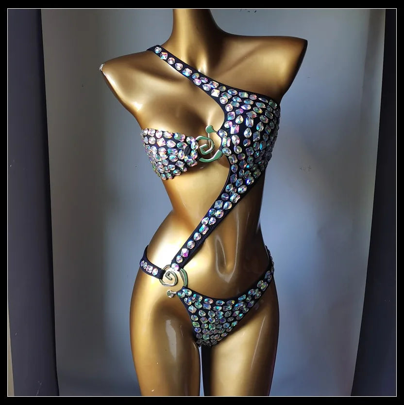Showgirl Body Jewelry Chain | Stage & Dance Costume Accessory