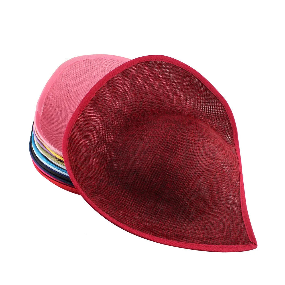 Heart Fascinator Hat Base — 30 × 27 cm
