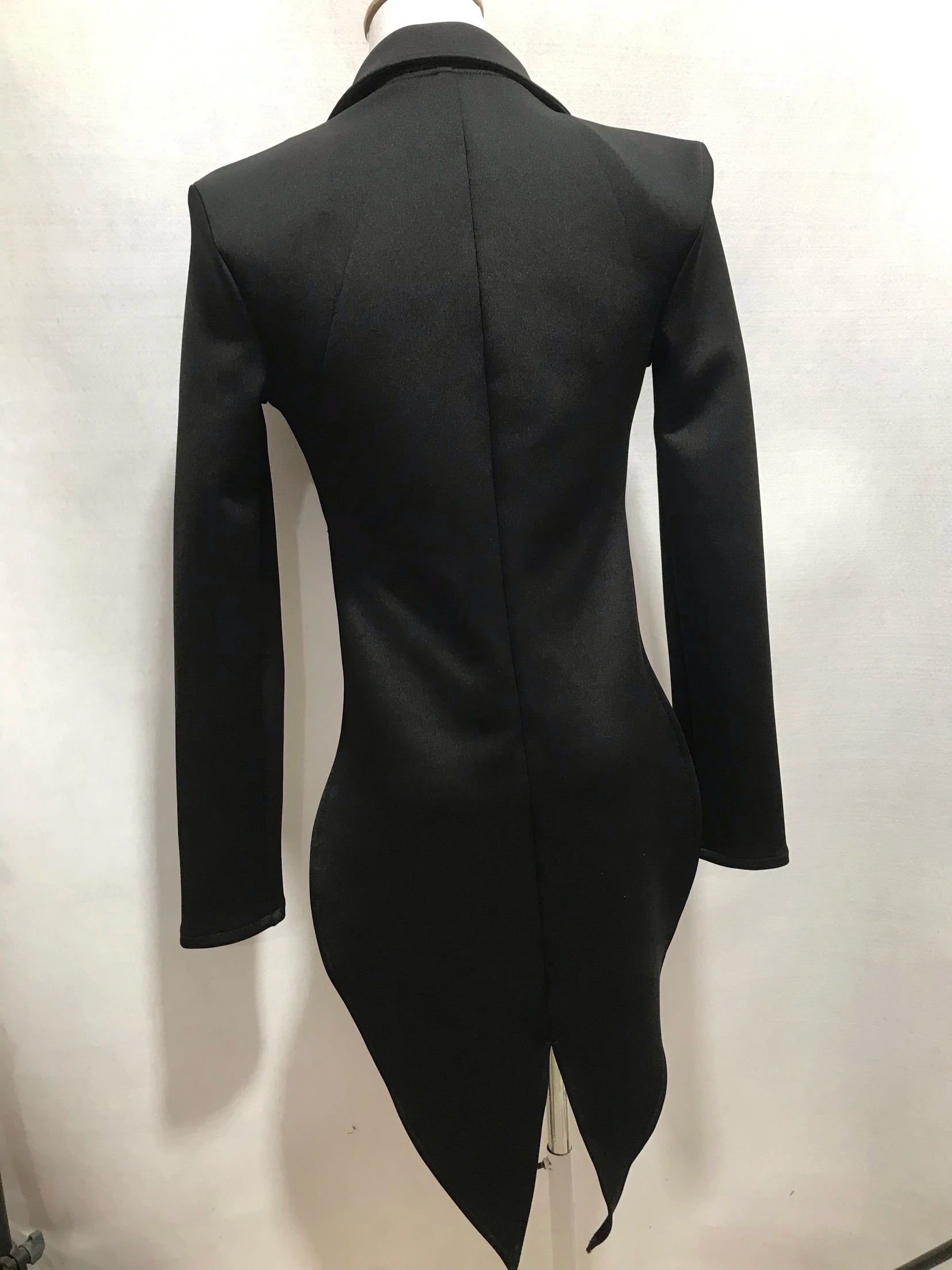 The Stardust Cabaret Ringmaster Tailcoat – Structured Performance Suit