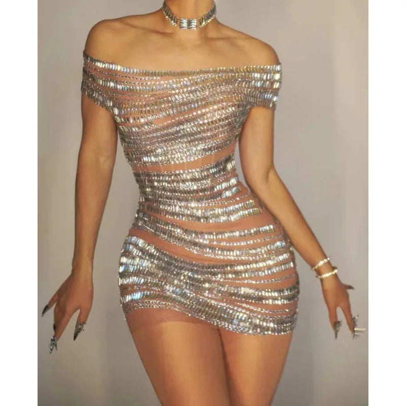 Women's Stage Performance Outfit | Party Jackets, Mini Dresses & Bodysuit