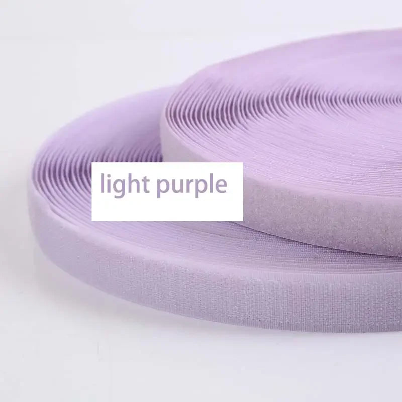 10Meters/Pair Colorful 20mm Wide Hook and Loop Fastener Tape Non-Adhesive Sewing Supplies