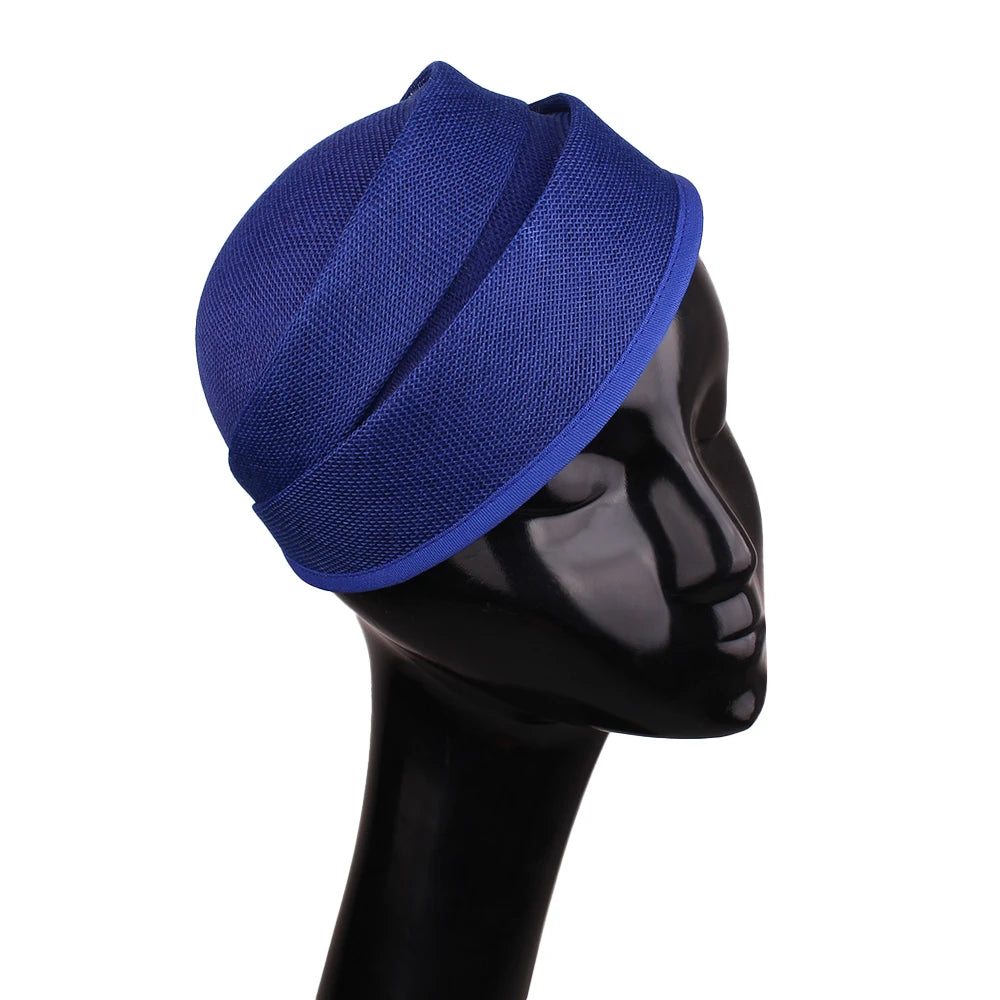 20cm Round Sinamay Fascinator Base DIY Millinery Headpiece Cocktail Hat Mold