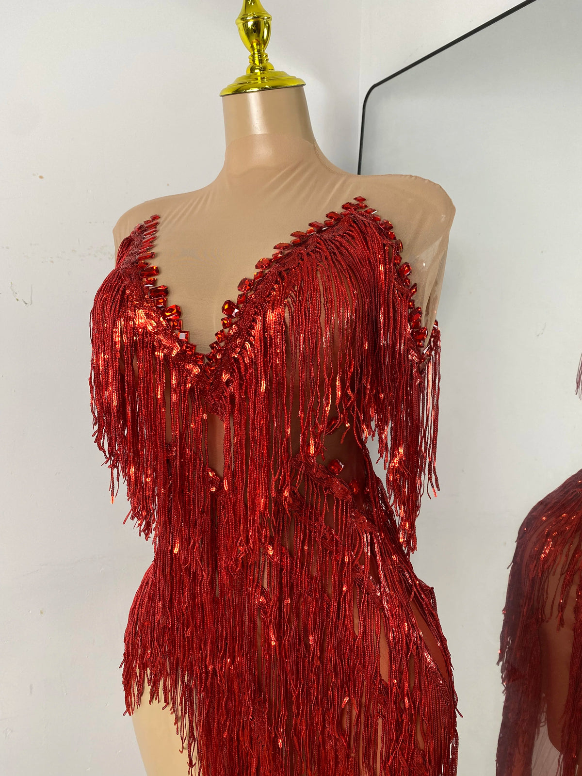 Vintage-Inspired Tassel Long Dress For Women