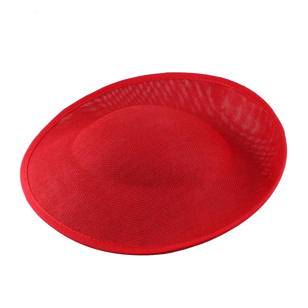 25cm Large Sinamay-Look Fascinator Base