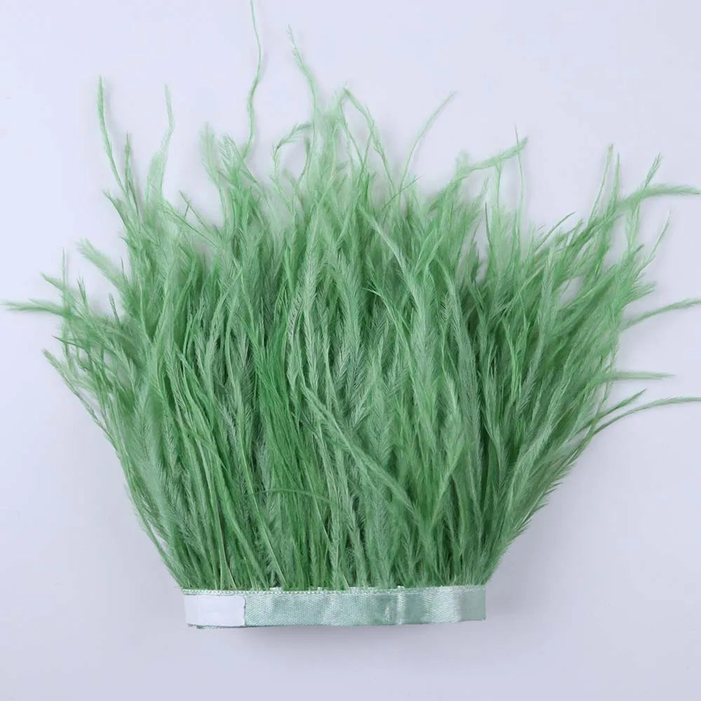 Natural Ostrich Feather Trim & Fringe