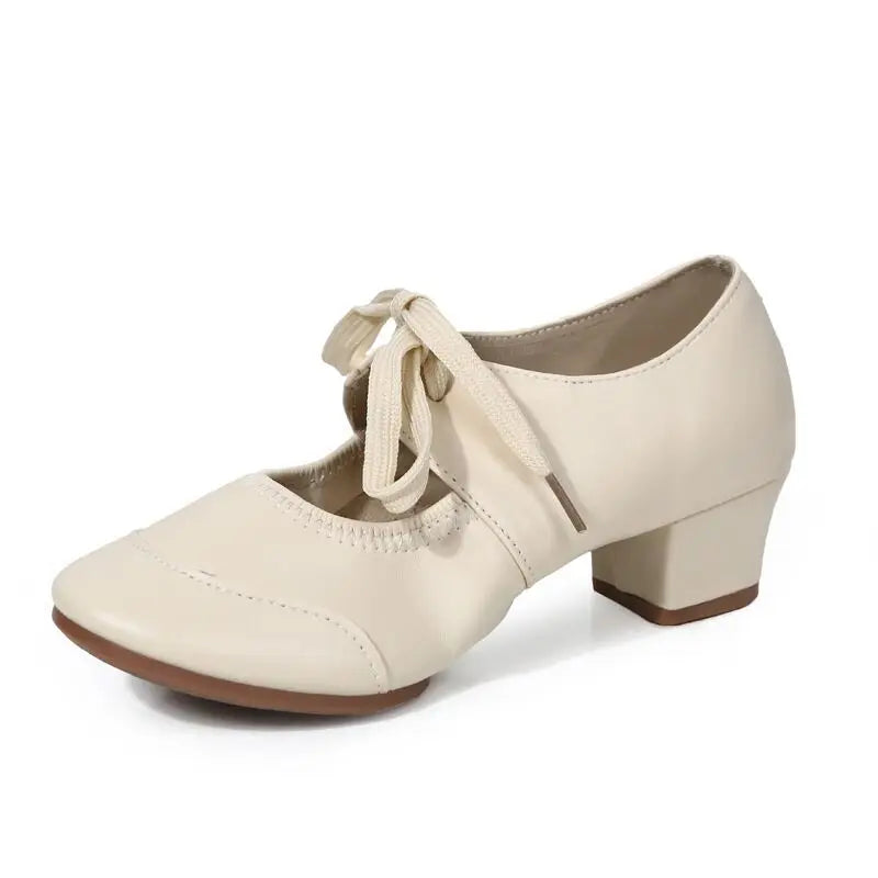 The Stardust Encore Practice Oxford – Leather Latin & Jazz Dance Shoe