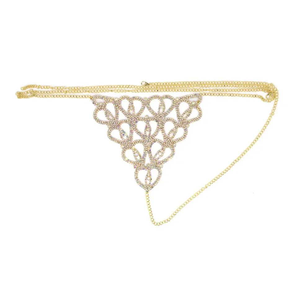 Crystal Thong Body Chain