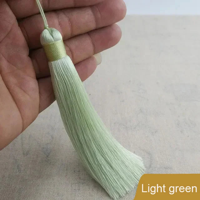 12cm Polyester Silk Tassel Fringe Trim DIY Sewing Accessories