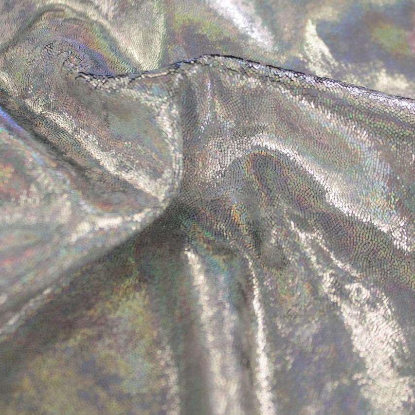 Shimmer Foiled Stretch Velvet | Blue Moon Fabrics
