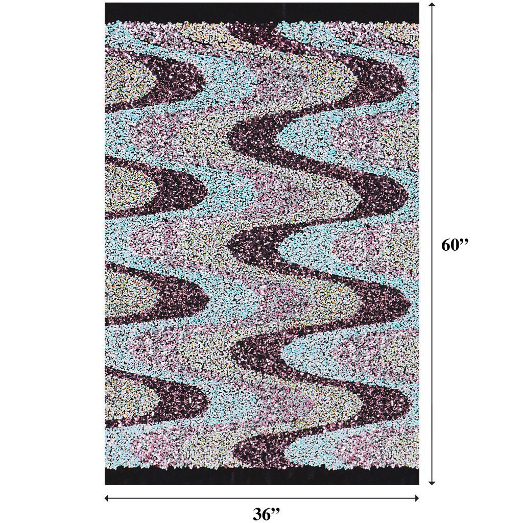 Swell Stretch Velvet Sequin Fabric | Blue Moon Fabrics