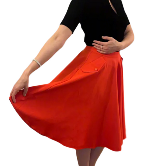 Vintage Style Circle Skirt