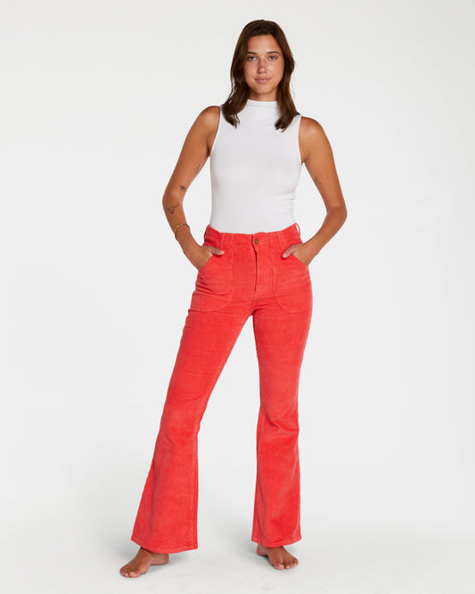 Women's Bell Bottom (Red)