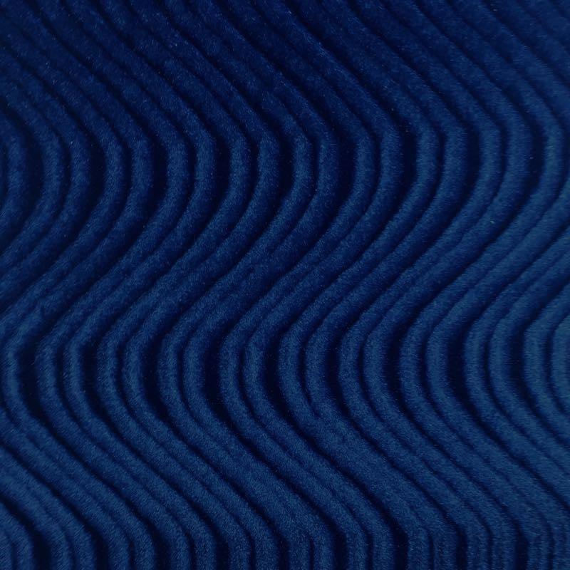Swirl Velvet Flocking Fabric