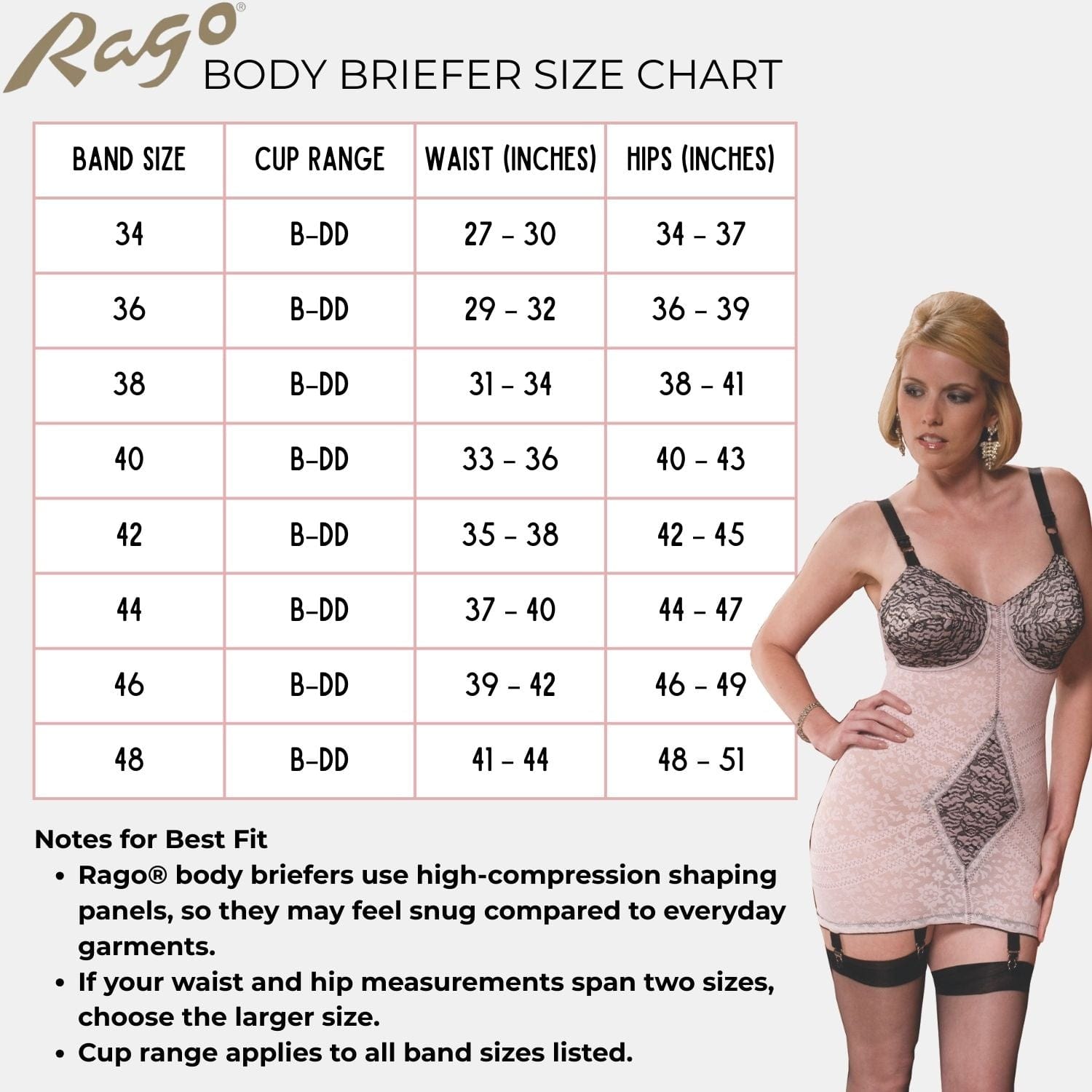 Style 9357 | Body Briefer Extra Firm Shaping  - Pink/Black