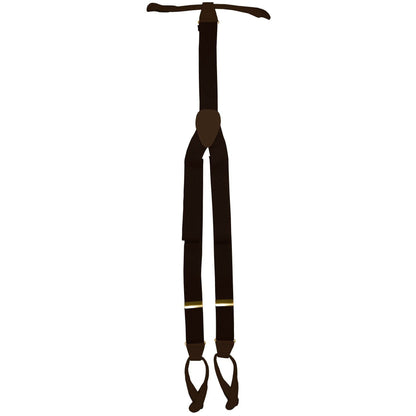 Vittorio Farina Men's Button End Suspender in Gift Box: 70% Polyester & 30% Elastomer