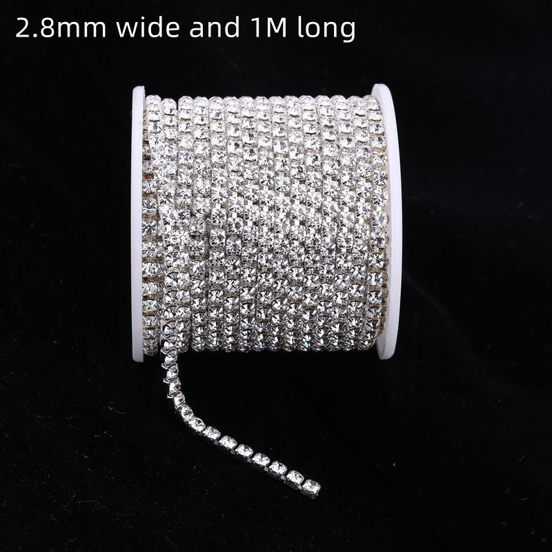 Rhinestone Chain Diamond Costume Jewelry Diy Decoration