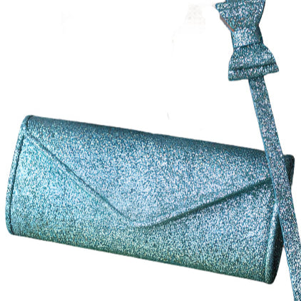 Retro Style Glitter Clutch Purse