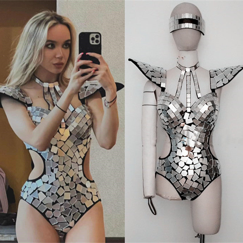 Mirror Performance Dance Dress