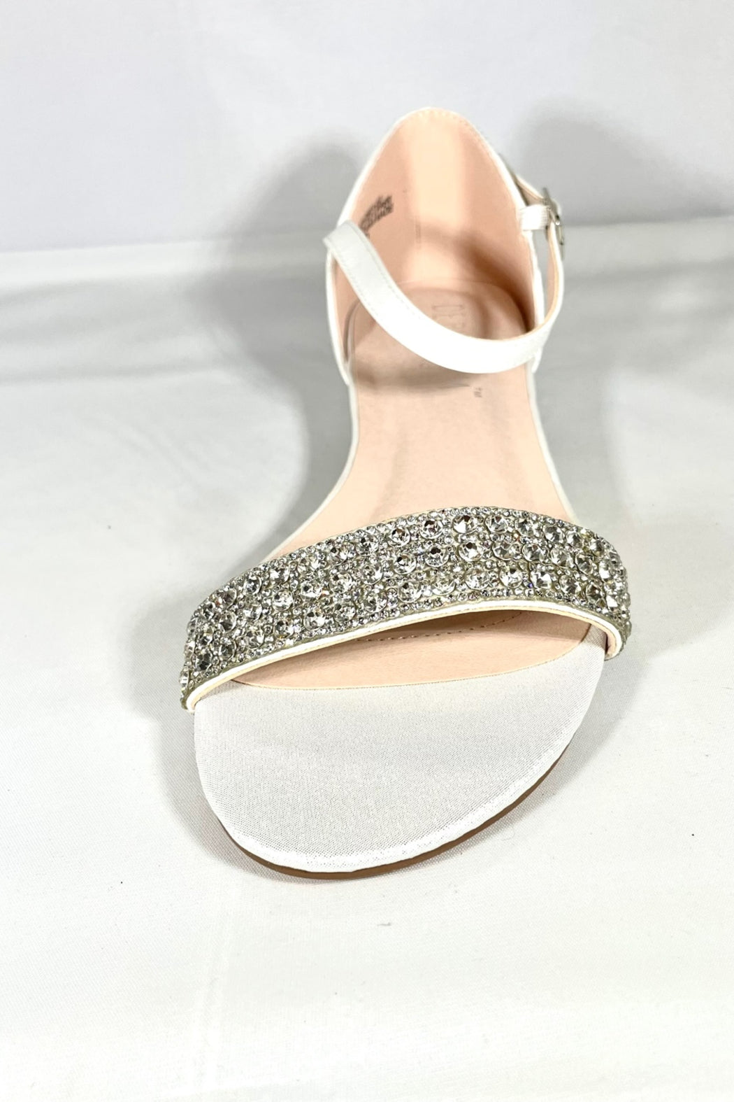 Rhinestone Strap Flat
