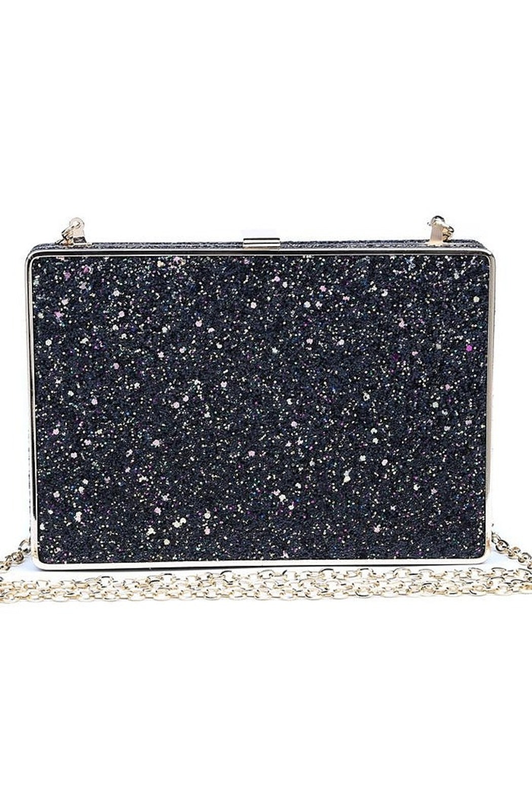 Edith Glitter Clutch