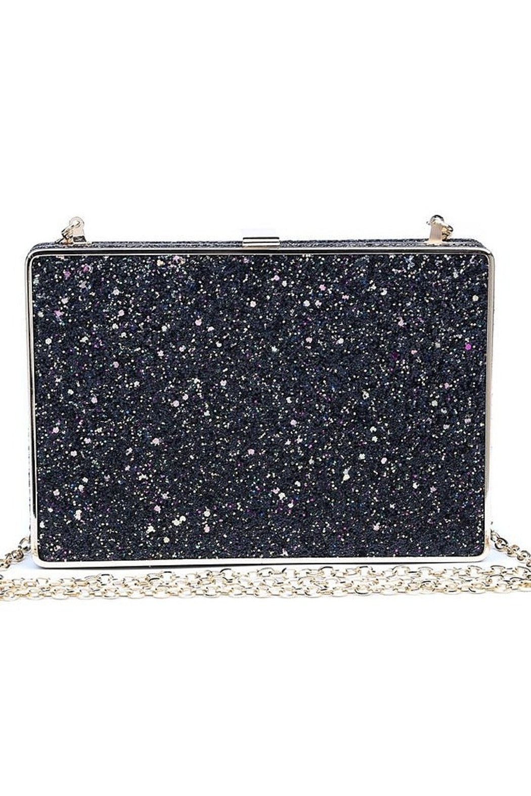 Edith Glitter Clutch
