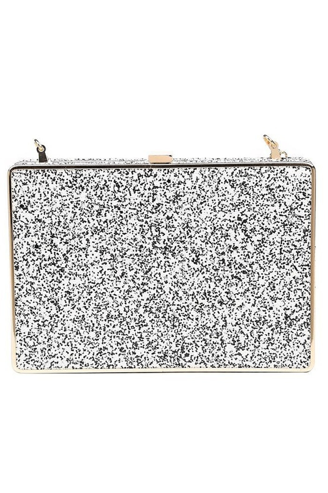 Edith Glitter Clutch