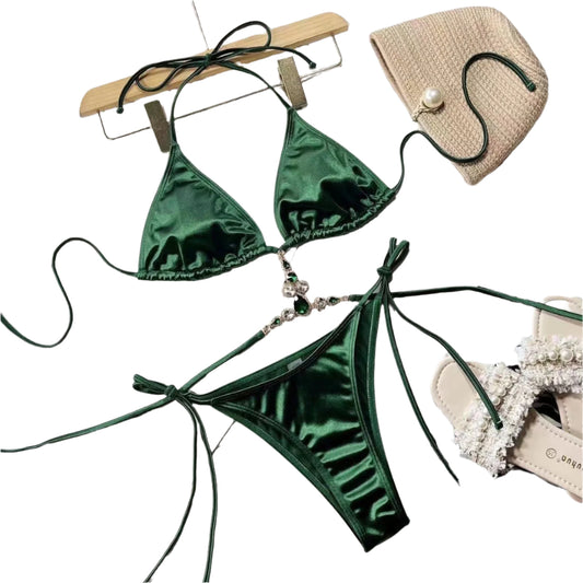 Hollywood Siren Satin Bikini