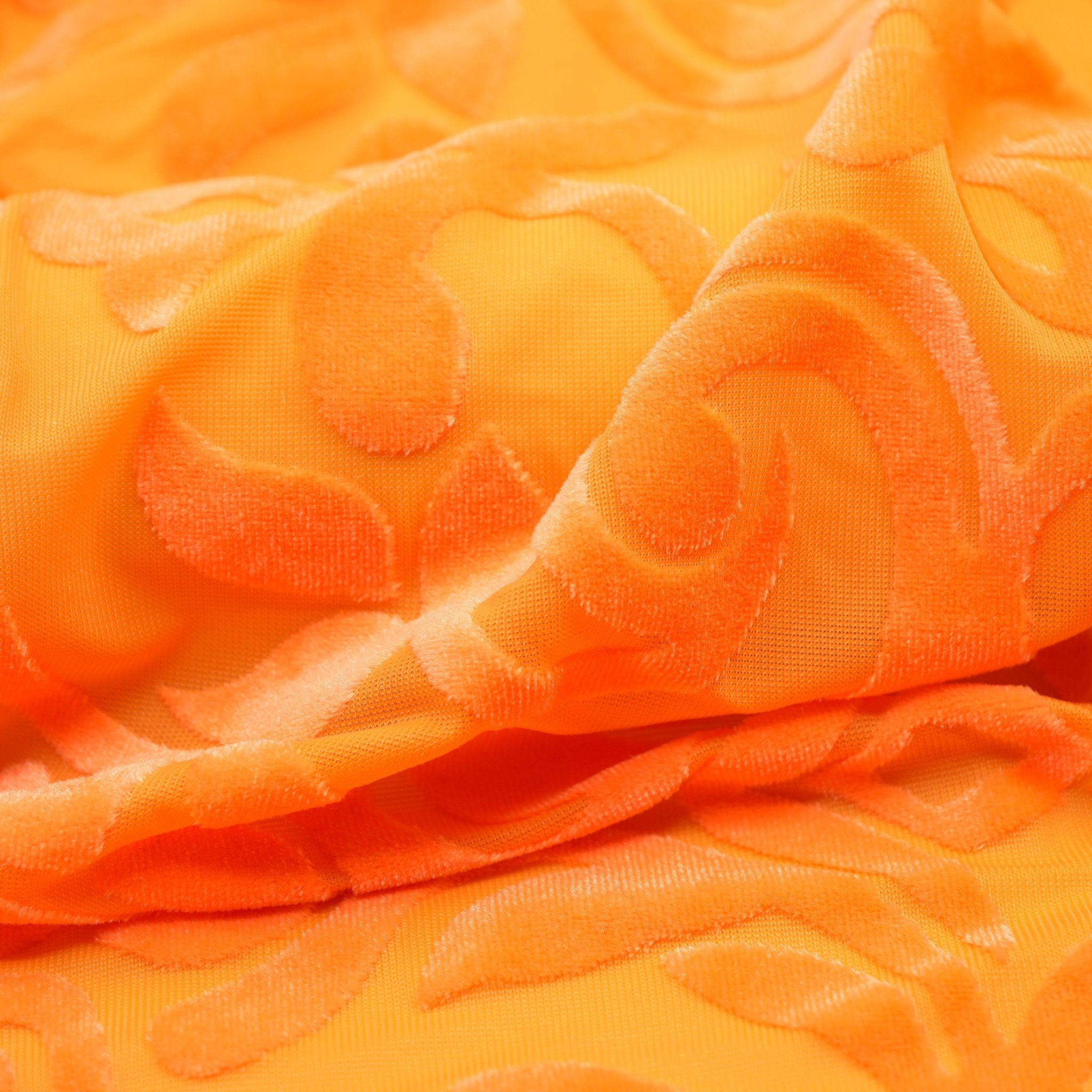 Ice Burnout Stretch Velvet Fabric | Blue Moon Fabrics