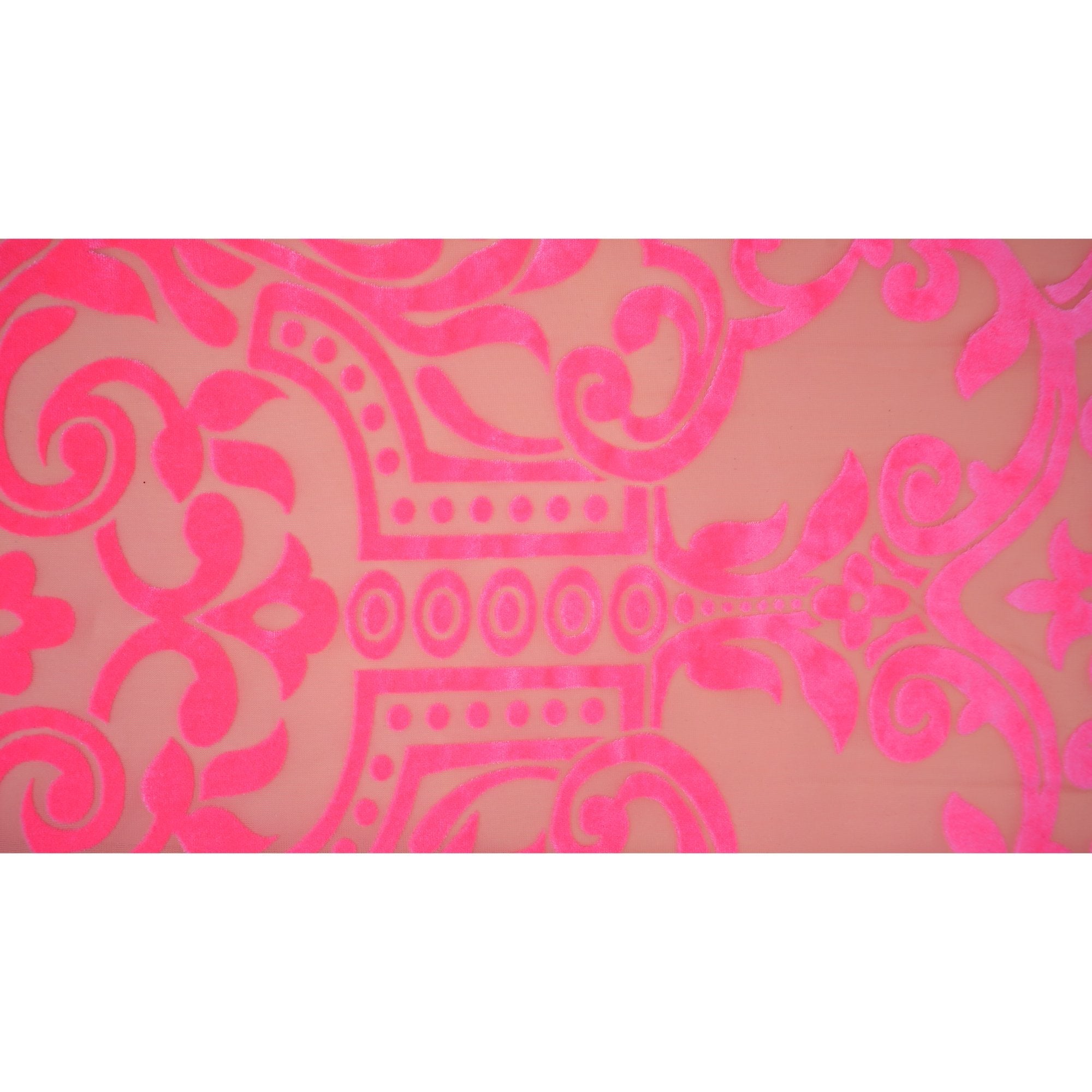 Ice Burnout Stretch Velvet Fabric | Blue Moon Fabrics