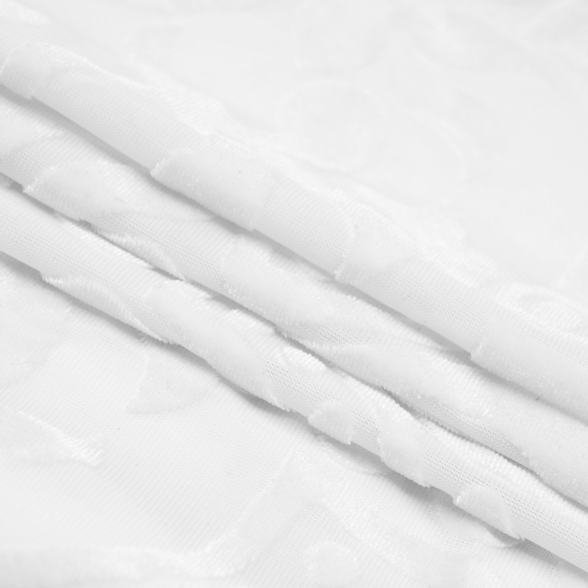 Ice Burnout Stretch Velvet Fabric | Blue Moon Fabrics