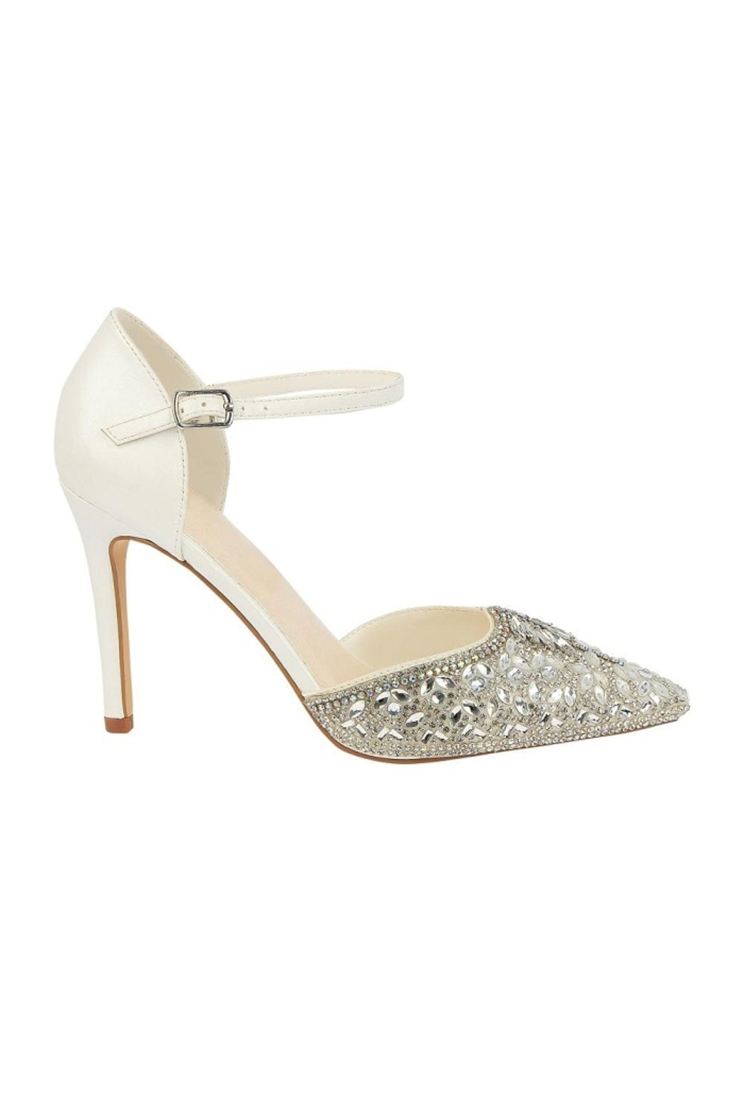 Ivory Rhinestone Bridal Heels