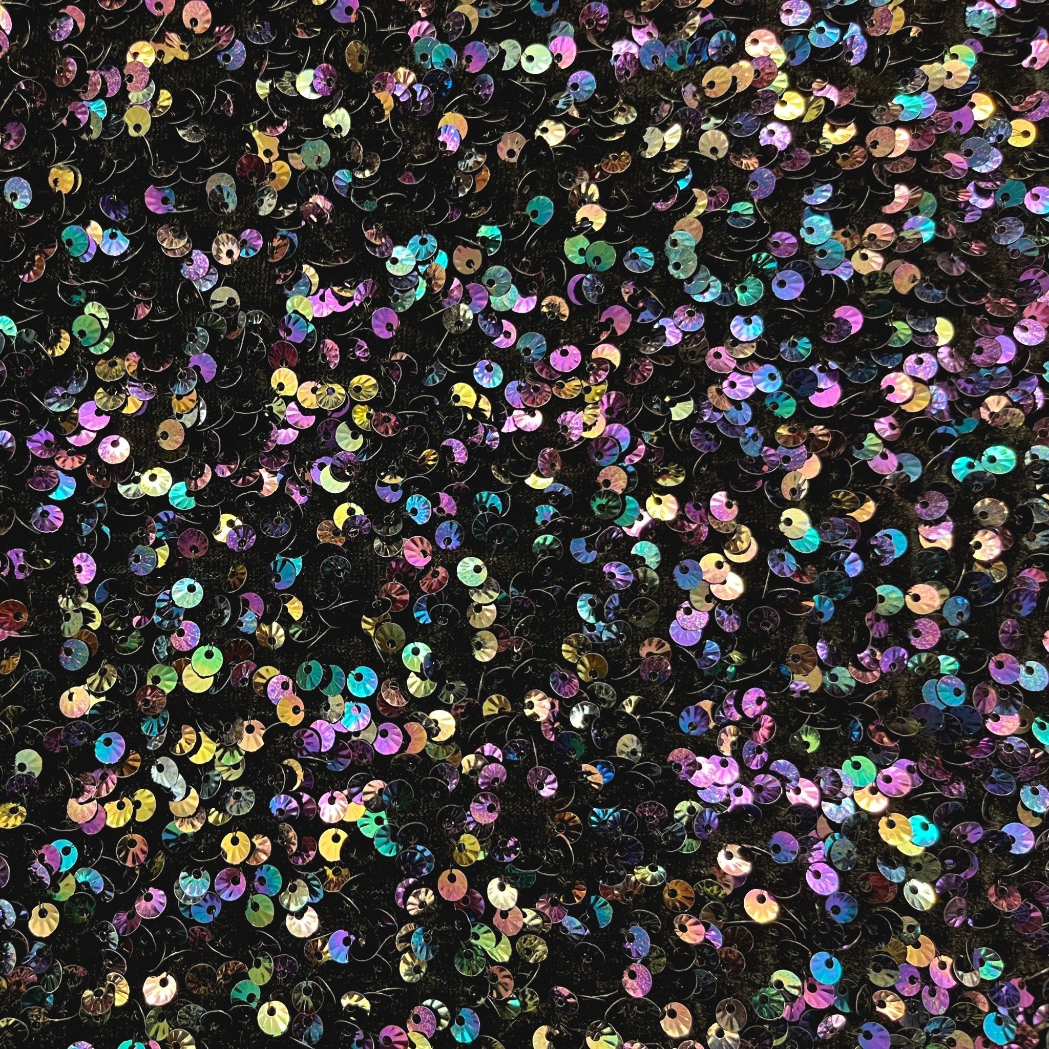 Sanibel Seashell Stretch Velvet Sequin Fabric | Blue Moon Fabrics