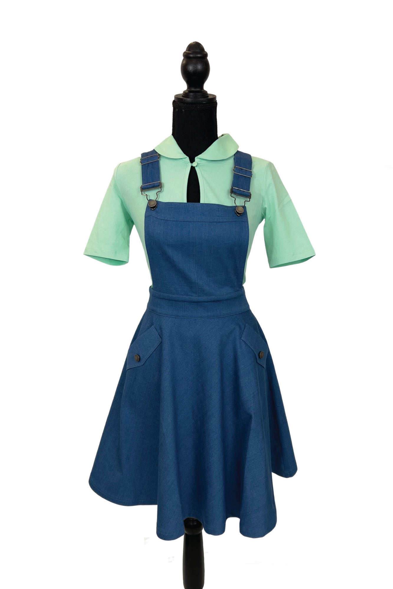 Vintage Style Denim Jumper